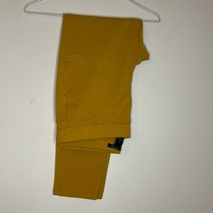 Mustard yellow dress pants
